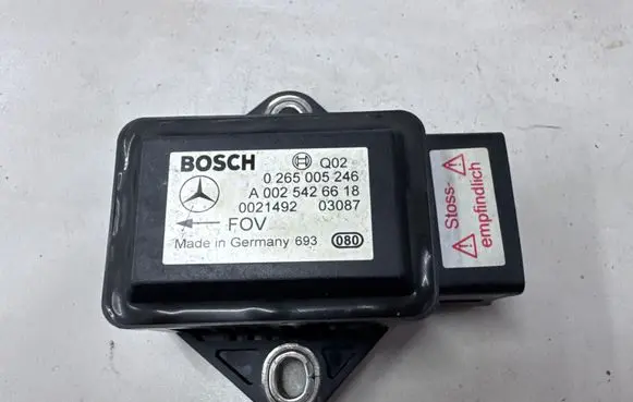 Mercedes-Benz E W211 ESP acceleration yaw rate sensor 0265005246 0021492
