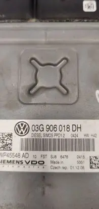 Audi A3 S3 8P Engine control unit/module 03G906018DH