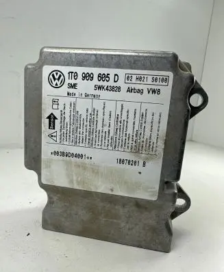 Volkswagen PASSAT B6 Airbag control unit/module 1T0909605D 5WK43828 02H021S0100