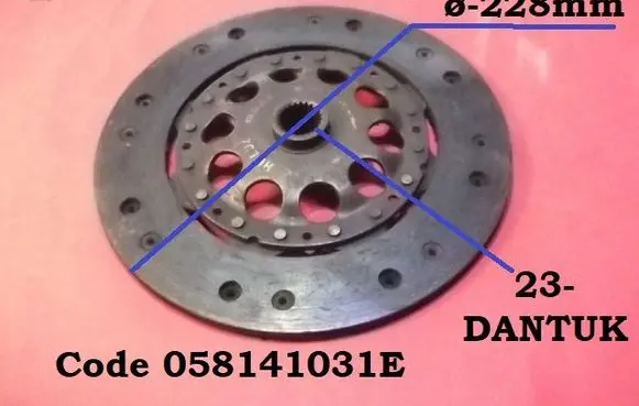 Audi A6 S6 C4 4A Clutch pressure plate 058141031E