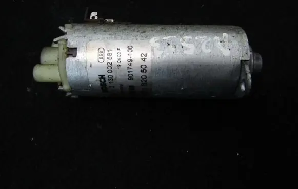 Seat adjustment motor