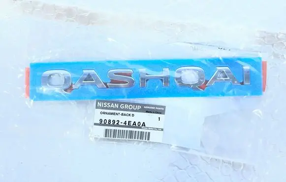 Nissan Qashqai Manufacturers badge/model letters 908924EA0ABLCP 908924EA0A