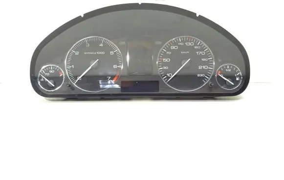 Peugeot 407 Speedometer (instrument cluster) 9658137080