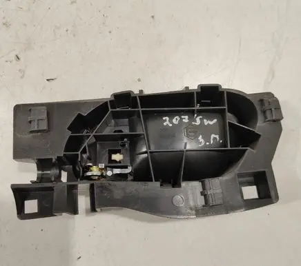 Peugeot 207 Rear door interior handle 96555516