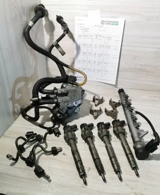 BMW 1 E81 E87 Fuel injection system set 0445110289 7798446 0445010506