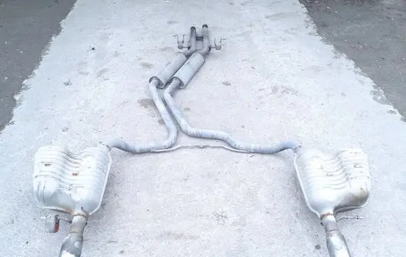 Audi A6 S6 C6 4F Muffler/silencer 4f0253612s 4f0253611s 4f0253411n