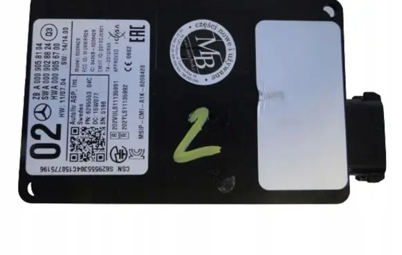 Mercedes-Benz GLE (W166 - C292) Distronic sensor radar A0009058104 A0009056700