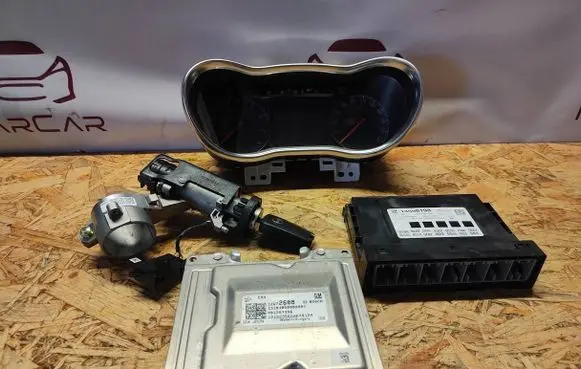Opel Karl Engine ECU kit and lock set 12672608 13101010000000X 401287396