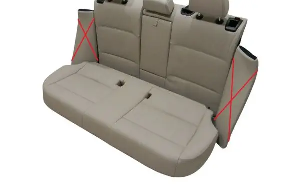 BMW X3 F25 Rear seat 010972