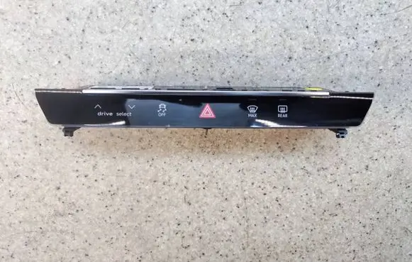 Audi A6 S6 C8 4K Hazard light switch 4K0925301B34 4K0925301B