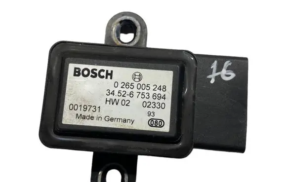 BMW X5 E53 ESP acceleration yaw rate sensor 6753694 34526753694 0265005248