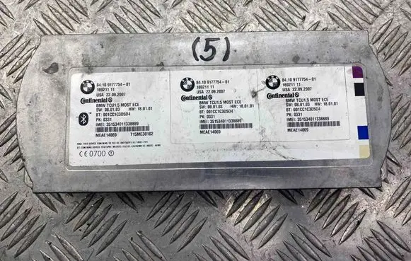 BMW X5 E70 Bluetooth control unit module 9177754
