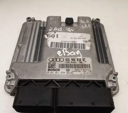 Volkswagen PASSAT B5.5 Engine control unit/module 03G906016BF 0281011850 1039S07901
