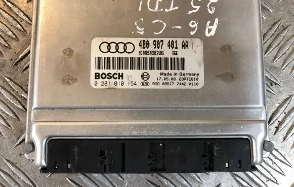Audi A6 S6 C5 4B Engine control unit/module 4B0907401AA 28RTE610 0281010154