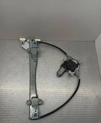 Renault Twingo II Front door window regulator with motor 384743L L19358ARM