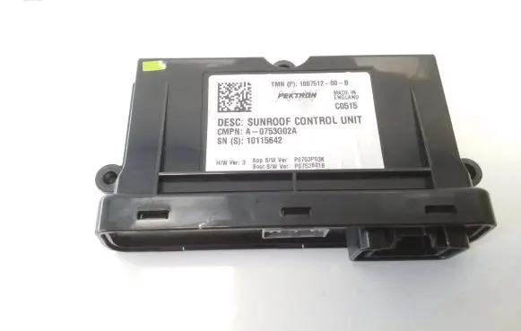 Tesla Model S Sunroof control unit/module 100751200B