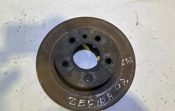 Opel Zafira B Rear brake disc 