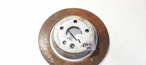 Ford Mondeo MK IV Rear brake disc neventiliuojamas