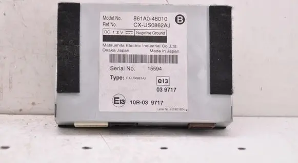 Lexus RX 450H GPS navigation control unit/module 861A048010 CXUS0862AJ