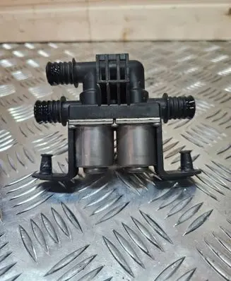 Coolant heater control valve