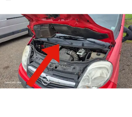 Opel Vivaro Engine compartment rubber 