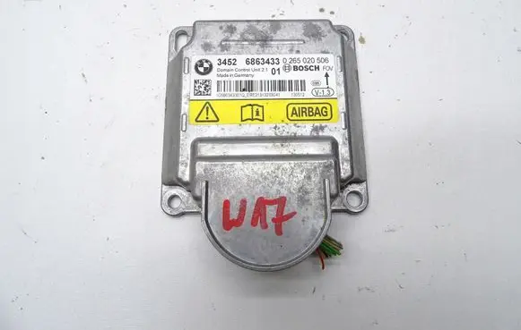 BMW 3 F30 F35 F31 Airbag control unit/module 6863433