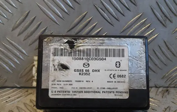 Mazda 6 Bluetooth control unit module GS8S66D 1508810C03G504