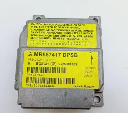 Mitsubishi Colt Airbag control unit/module MR587417 0285001685