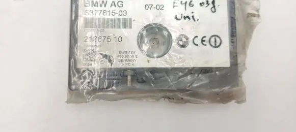 BMW 3 E46 Sound amplifier 65248377815 8377815