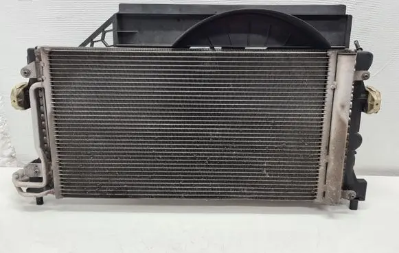 Skoda Fabia Mk3 (NJ) Radiator set 6C0816411B 6R0121207 6R0959455E
