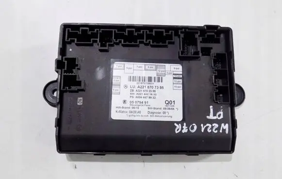 Mercedes-Benz S W221 Door control unit/module a2218707386