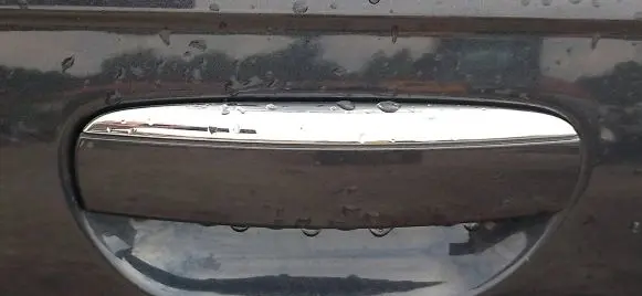 Audi A6 S6 C6 4F Rear door handle trim 