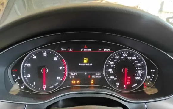 Audi A7 S7 4G Speedometer (instrument cluster) 4G8920984R 0263672227