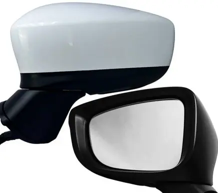 Mazda 3 II Front door electric wing mirror BJE469181D E3843