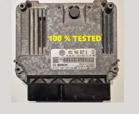 Volkswagen Golf VI Engine control unit/module 03C906027G 0261S04348 03C906027E