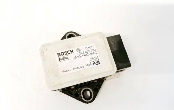 Jaguar XF ESP acceleration yaw rate sensor 0265005772 8w83-14b296-ac