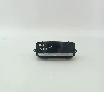 Mercedes-Benz S W221 Interior fan control switch A2218204697
