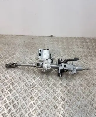 Steering wheel axle