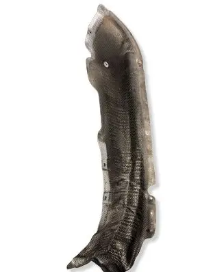 BMW 5 F10 F11 Exhaust heat shield 246400