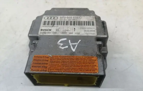 Audi A3 S3 8P Airbag control unit/module 8P0959655C