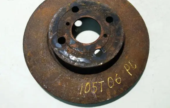 Toyota Yaris Front brake disc ventilated 43512-00060