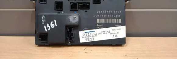 Mercedes-Benz E W211 Door control unit/module 2118201685