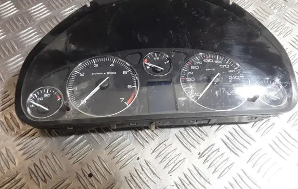 Peugeot 407 Speedometer (instrument cluster) 9658138080