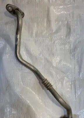 Opel Astra K Turbo turbocharger oiling pipe/hose 55577298