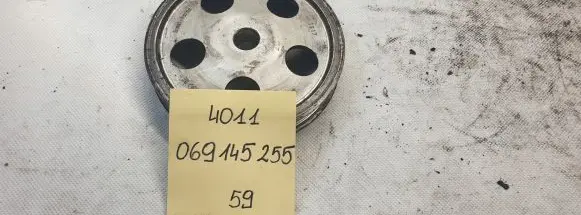 Audi A4 S4 B6 8E 8H Power steering pump pulley 06B145255