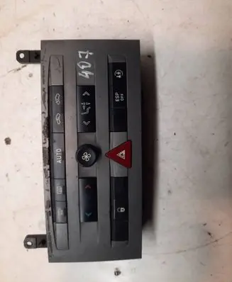 Peugeot 407 Climate control unit 96573326 FCKB02EB3B