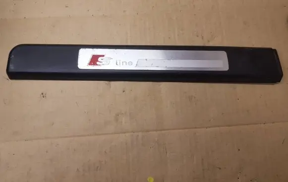 Audi A3 S3 A3 Sportback 8P Rear sill trim cover 8P4853558C 8P4853558D 8P4853558F