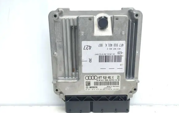 Audi A6 S6 C6 4F Engine control unit/module 4F0907401E 4F7910401K 0281016459