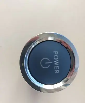 Engine start stop button switch
