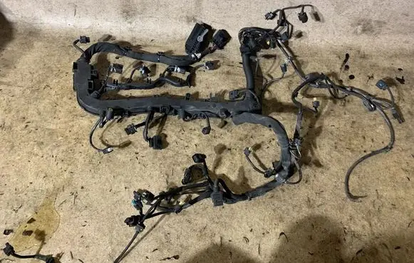 Mercedes-Benz C W204 Engine installation wiring loom A6510106907